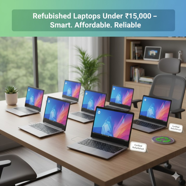 Refurbished Laptops Under 15000 in India – Smart Buying Guide 2025